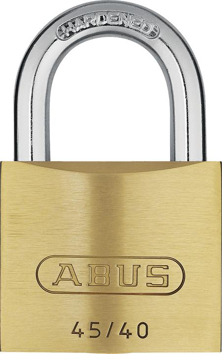 Actual product image Abus 45/40 with 5 keys