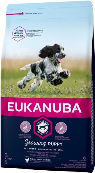 Eukanuba Puppy Medium Breed au poulet (Junior, 1 pcs, 3000 g)