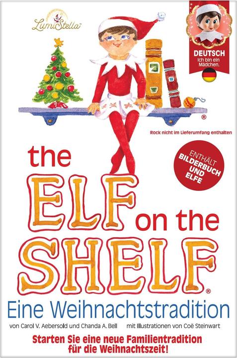 Produktbild Elf on the Shelf Girl mit Buch, D-Version