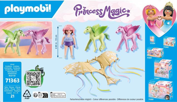 Image du produit Playmobil Excursion céleste avec le poulain de Pégase (71363, Playmobil Princess)