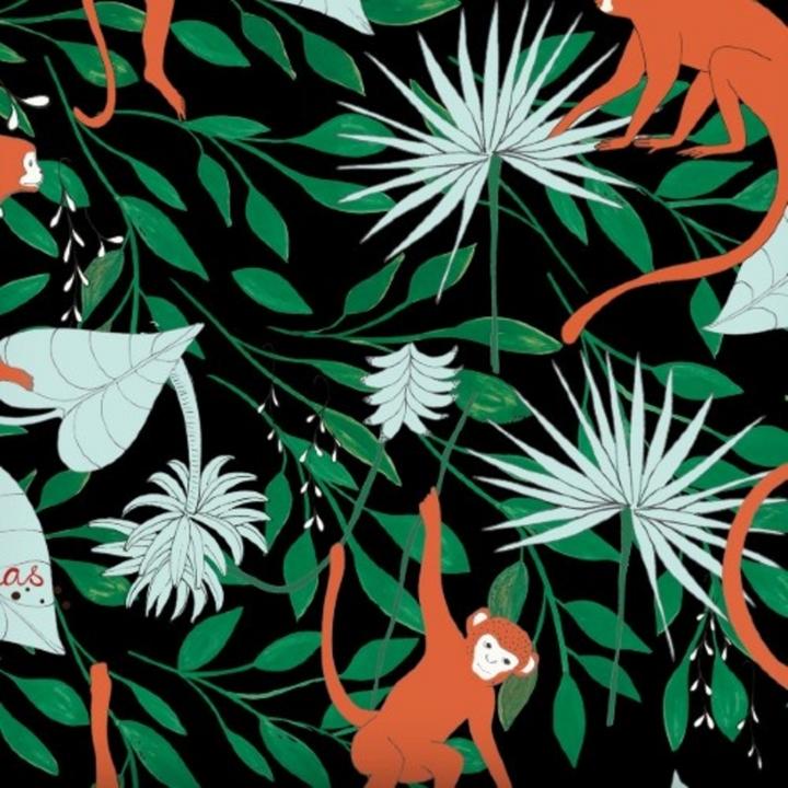 Immagine prodotto Ecozz Tasche „Monkey Town“ Design von Studio Claas