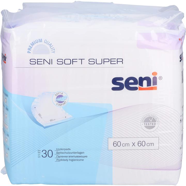 Produktbild Seni Soft Super Einmal-Bettschutz 4 Tropfen (30 x)