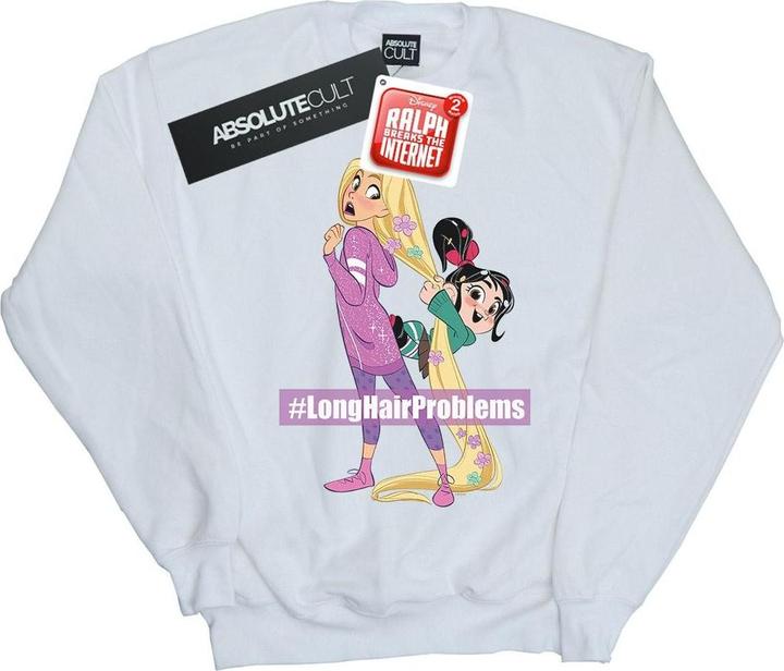 Image du produit Disney - Sweat WRECK IT RALPH RAPUNZEL AND VANELLOPE - Fille (140, 146)