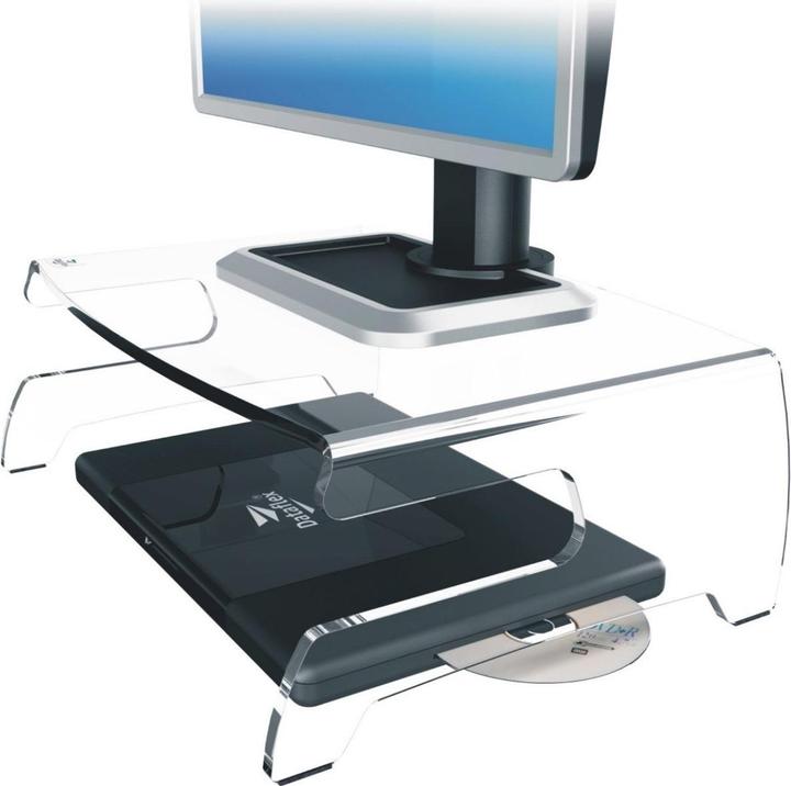 Actual product image Dataflex Notebook / LCD monitor stand - clear (Various)
