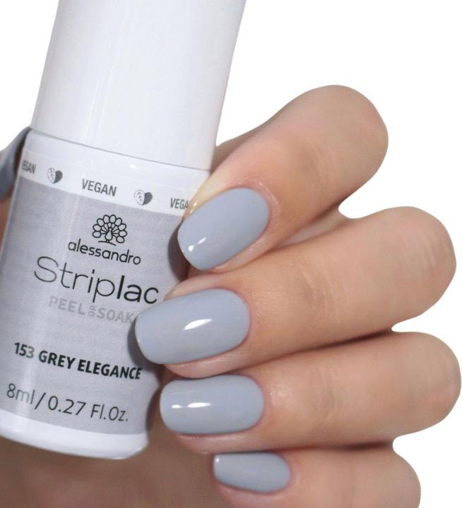 Immagine prodotto Alessandro Striplac Peel or Soak - Grey Elegance (Grigio, Smalto pelabile)
