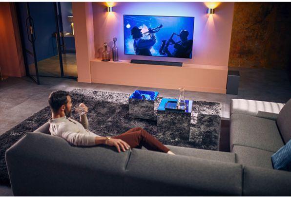 Image du produit Philips Barre de son 3.1.2 avec caisson de basse sans fil TAB8905 (600 W, 3.1 Canal)