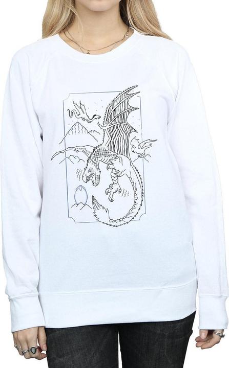 Immagine prodotto Dragon Line Art Felpa Donna (S)