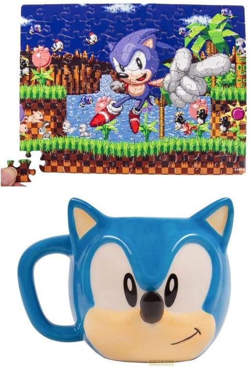 Image du produit Fizz Creations Sonic the Hedgehog - Set tasse et puzzle (1848 ml, 1 x)