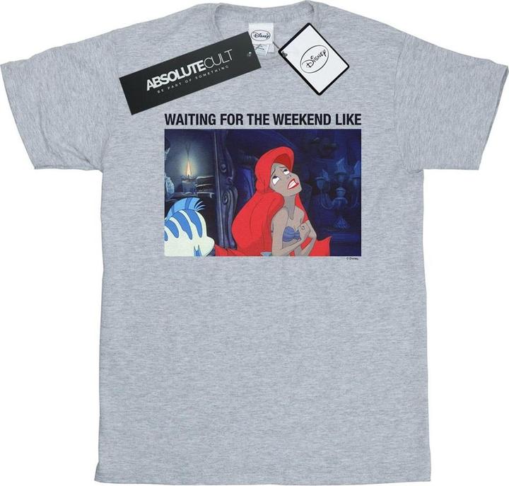 Produktbild Disney The Little Mermaid Waiting For The Weekend TShirt (S)