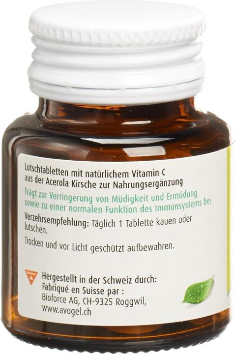 Actual product image A. Vogel Vitamin C (40 Piece, Pills, 110 g)