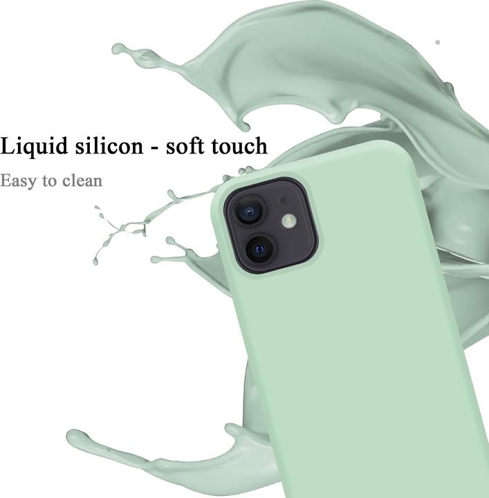 Actual product image Cadorabo TPU Liquid Silicone Case Cover (Apple iPhone 12 mini)
