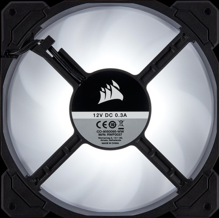 Actual product image Corsair LED Fan AF140-LED Low Noise Dual Pack (2 x)