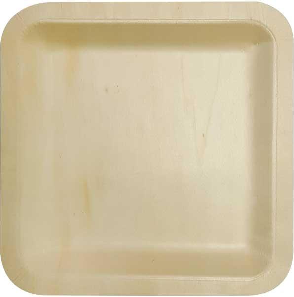 Immagine prodotto JT Lizenzen Holz Partyteller kompostierbar (4 x)