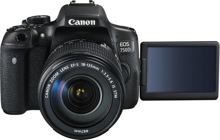 Canon EOS 750D Kit - Import (18 - 135 mm, 24.20 Mpx, APS-C / DX)