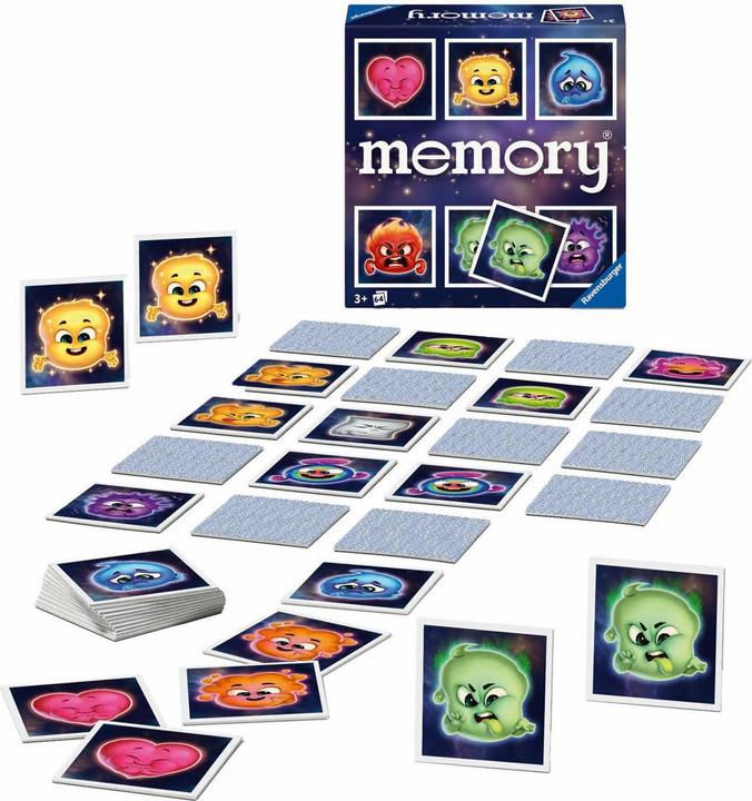 Image du produit Ravensburger 23487 memory® Émotions. Le jeu classique de montre sur 32 paires de cartes (Multilingue)