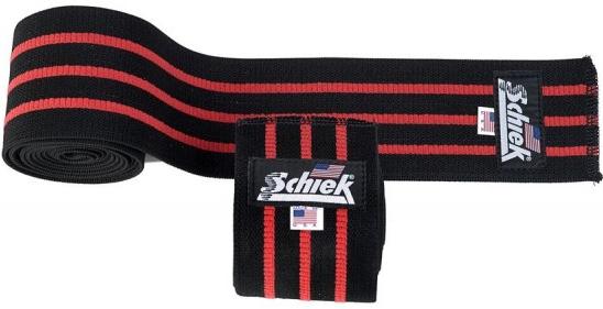 Produktbild Schiek Knee Wraps Model 1178 VELKRO BLACK (One Size)