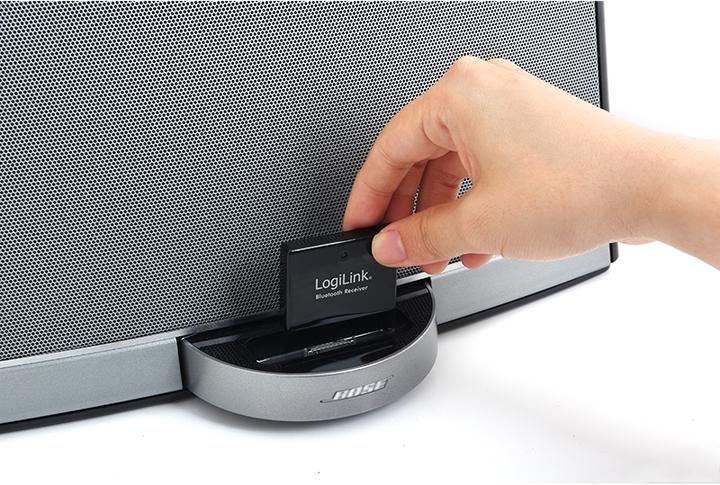 Image du produit LogiLink BT0021 - Dongle Bluetooth pour station d'accueil iPhone/iPod (Récepteur)