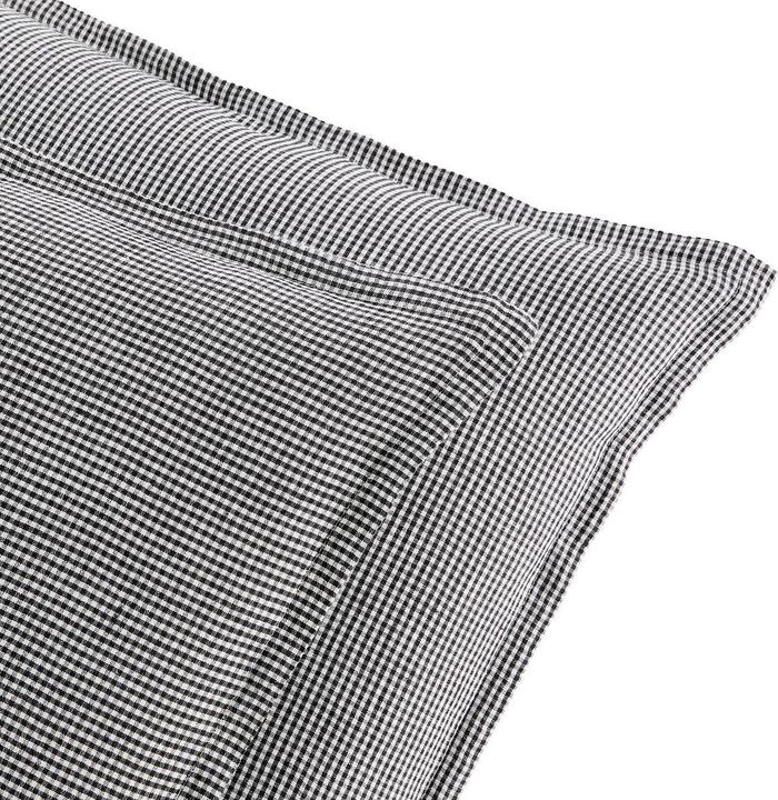 Actual product image La Redoute Interieurs Linot Carreaux (Pillowcase, 65 x 100 cm)