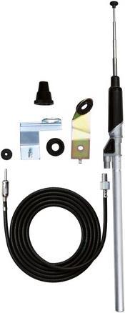Produktbild AIV 150168 Teleskop-Antenne AM/FM 38° VW T4 - 95 cm - M10x0.75 - 1.75m Kabel mit DIN Stecker