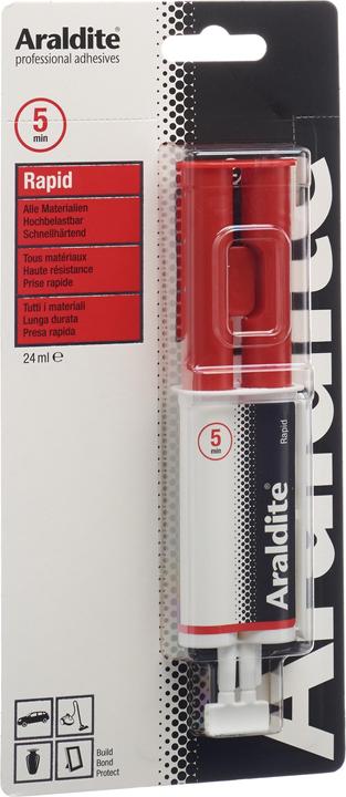 Image du produit Araldite Colle Rapid, seringue (75 g, 24 ml)