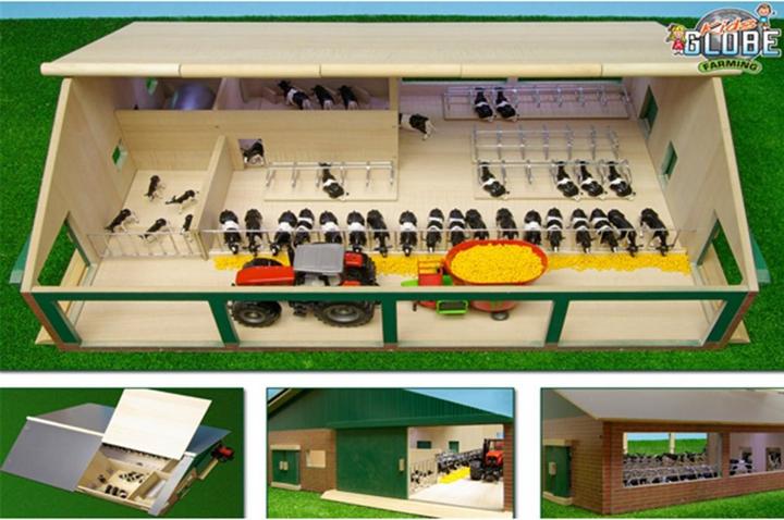 Produktbild Sombo Cubicle Stabiles Holz mit Melkeinheit 1:33
