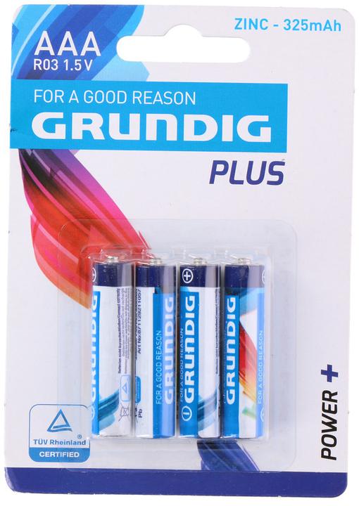 Produktbild Grundig Akku R03 4 Stück (4 Stk., AA, 325 mAh)