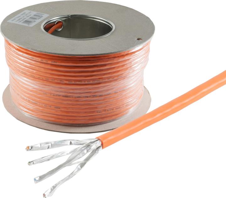 Image du produit Shiverpeaks S/CONN maximum connectivity Câble réseau LAN, Cat.7 brut, S/FTP, certification GHMT (S/FTP, CAT7, 500 m)