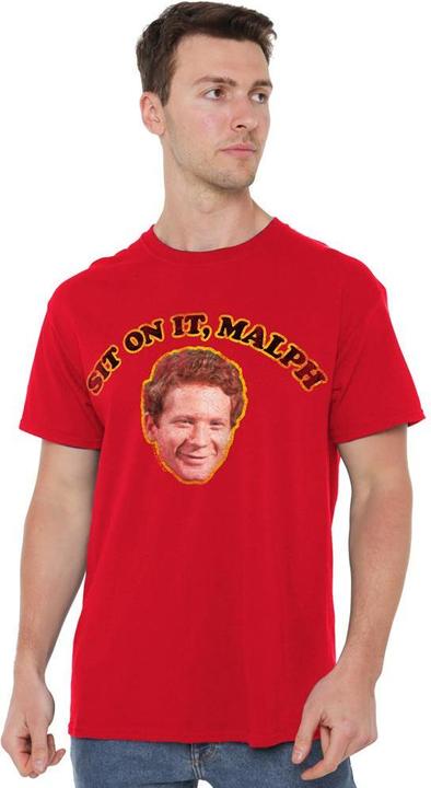 Actual product image Happy Days Mens Sit on it Malph T-Shirt (4XL)