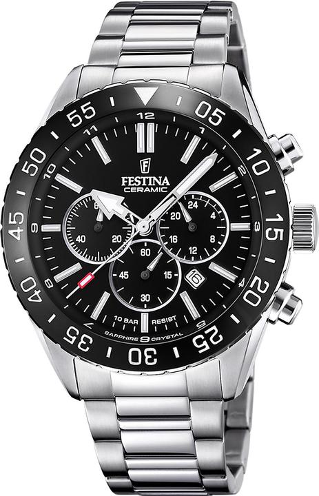 Festina Ceramic (Chronograph, 44 mm)