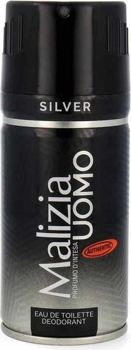 Immagine prodotto MGA Malizia Uomo, Argento, Deodorante, 150 ml (150 ml)