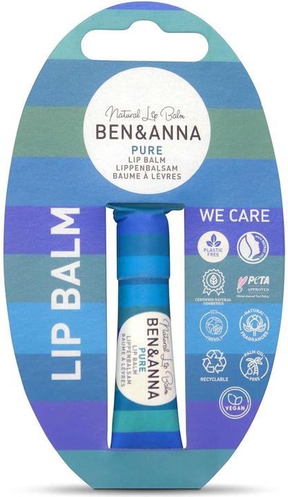 Actual product image Ben & Anna Lipbalm Pure (Balm, 0.60 ml)