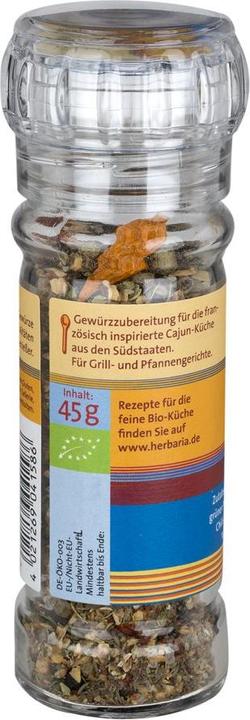 Immagine prodotto Herbaria Mulino di spezie cajun organico (45 g)