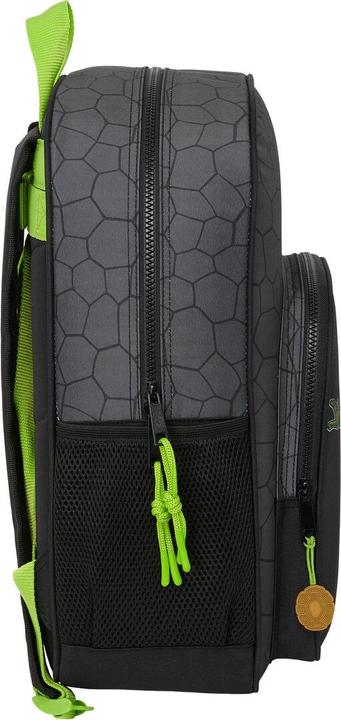 Produktbild Teenage Mutant NT Schulrucksack Schwarz Grau 33 x 42 x 14 cm