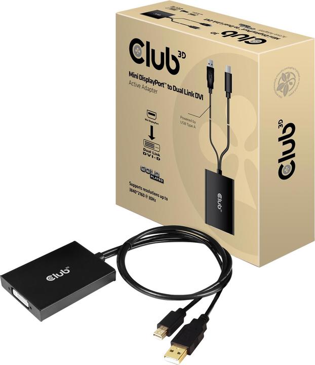 Image du produit Club 3D CAC-1130 (USB-A, Mini DP, 6.10 cm)
