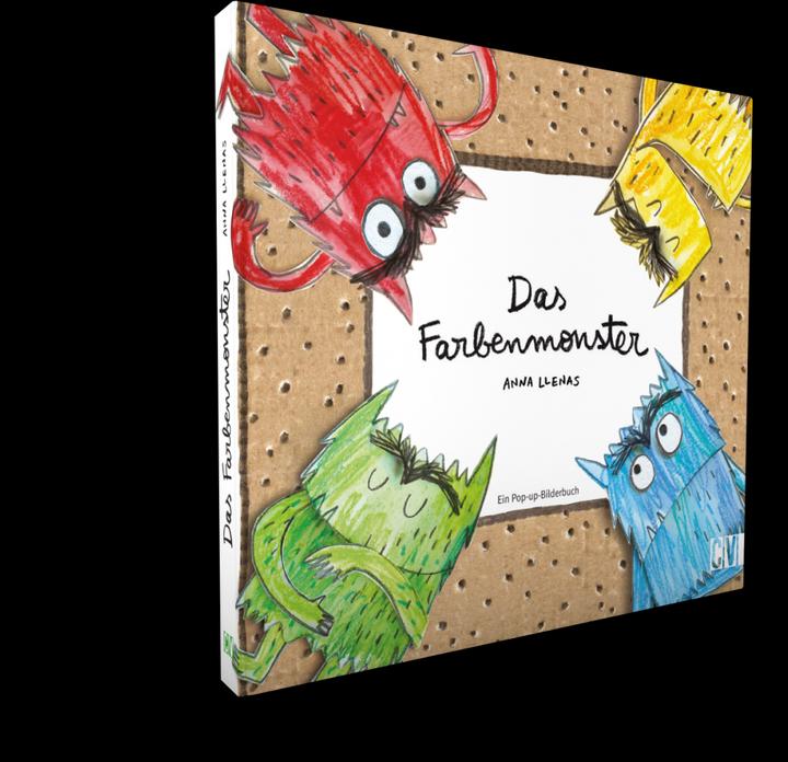 Actual product image Das Farbenmonster (German, Anna Llenas, 2024)