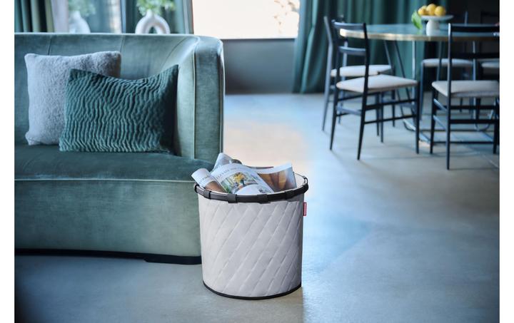 Actual product image reisenthel Storage Box Frame Rhombus Light Grey (10.5 x 42 x 43 cm, 30 l)