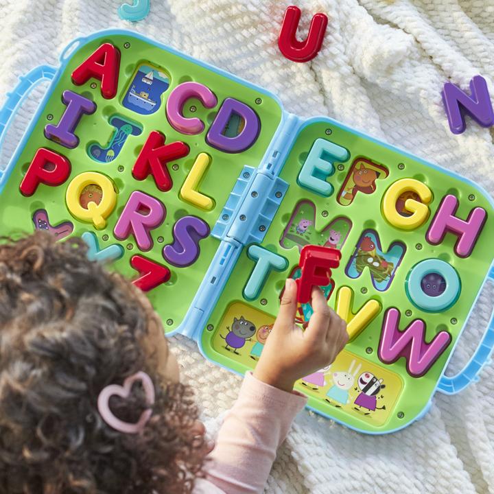 Actual product image Hasbro Peppas Letter Box, Alphabet Puzzle, Preschool Toy