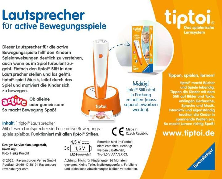 Produktbild tiptoi Lautsprecher (Deutsch)