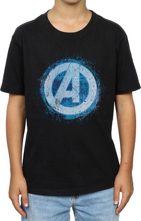Immagine prodotto Avengers Glowing Logo Maglietta Ragazzi (128)