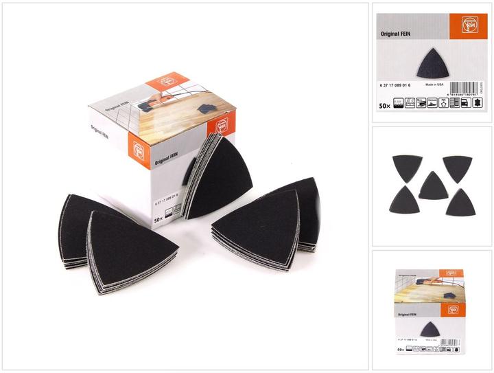 Actual product image Fein Delta sandpaper with Velcro (220)