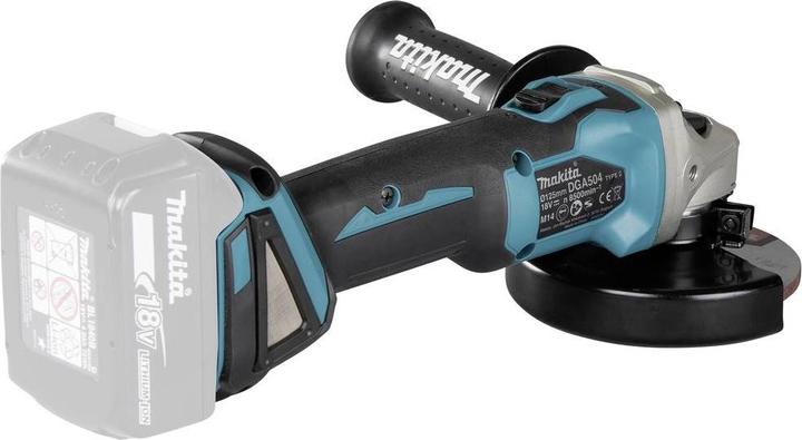 Actual product image Makita Cordless angle grinder DGA504Z (125 mm)