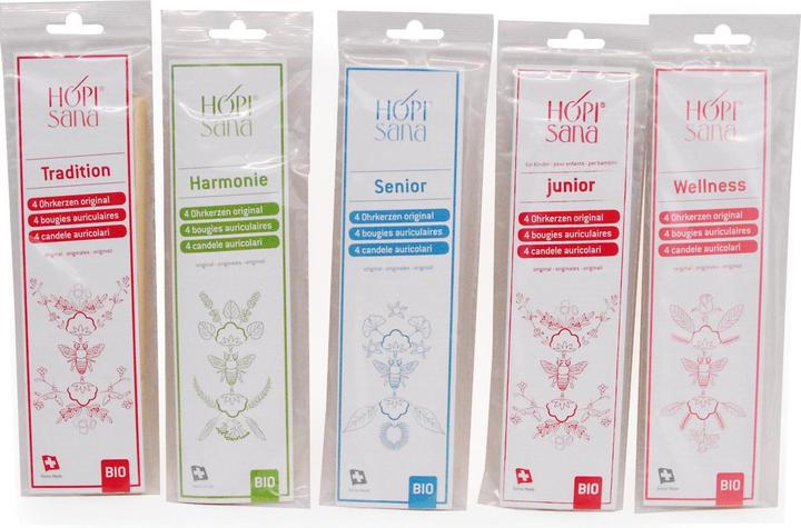 Produktbild Hopisana Ohrenkerzen rot Entzündung
