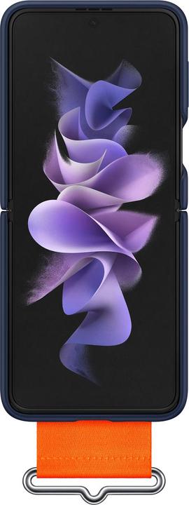 Actual product image Samsung Silicone cover with loop (Samsung Galaxy Z Flip3)