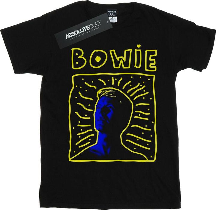 Immagine prodotto David Bowie 90s Frame Maglietta Ampia Donna (M)