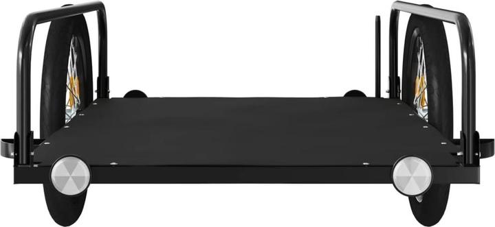 Produktbild VidaXL Fahrradanhänger Cargo Schwarz 135x70x37 cm Eisen, Farbe