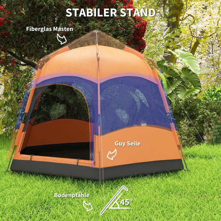 Actual product image Jamb Campingzelt (4.80 kg, 6 persons)