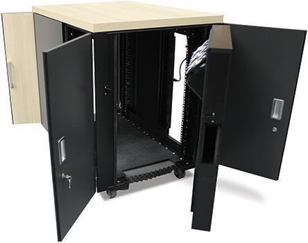 Image du produit APC NetShelter CX (18 HE, Rack 19 pouces)