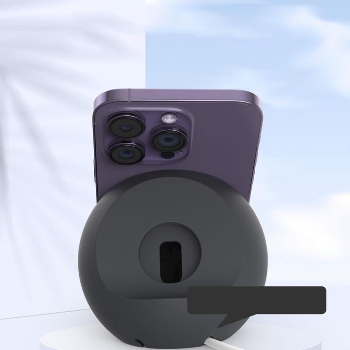 Actual product image Choetech MagSafe Inductive Charger Holder for iPhone and Apple Watch Charger Stand Holder Phone Stand Choetec