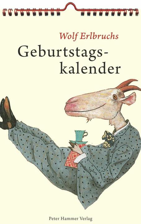 Produktbild WolfErlbruchsGeburtstagskalender/Immerwährend (Deutsch)