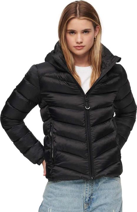 Actual product image Superdry hooded puffer jacket uperdry fuji (S)